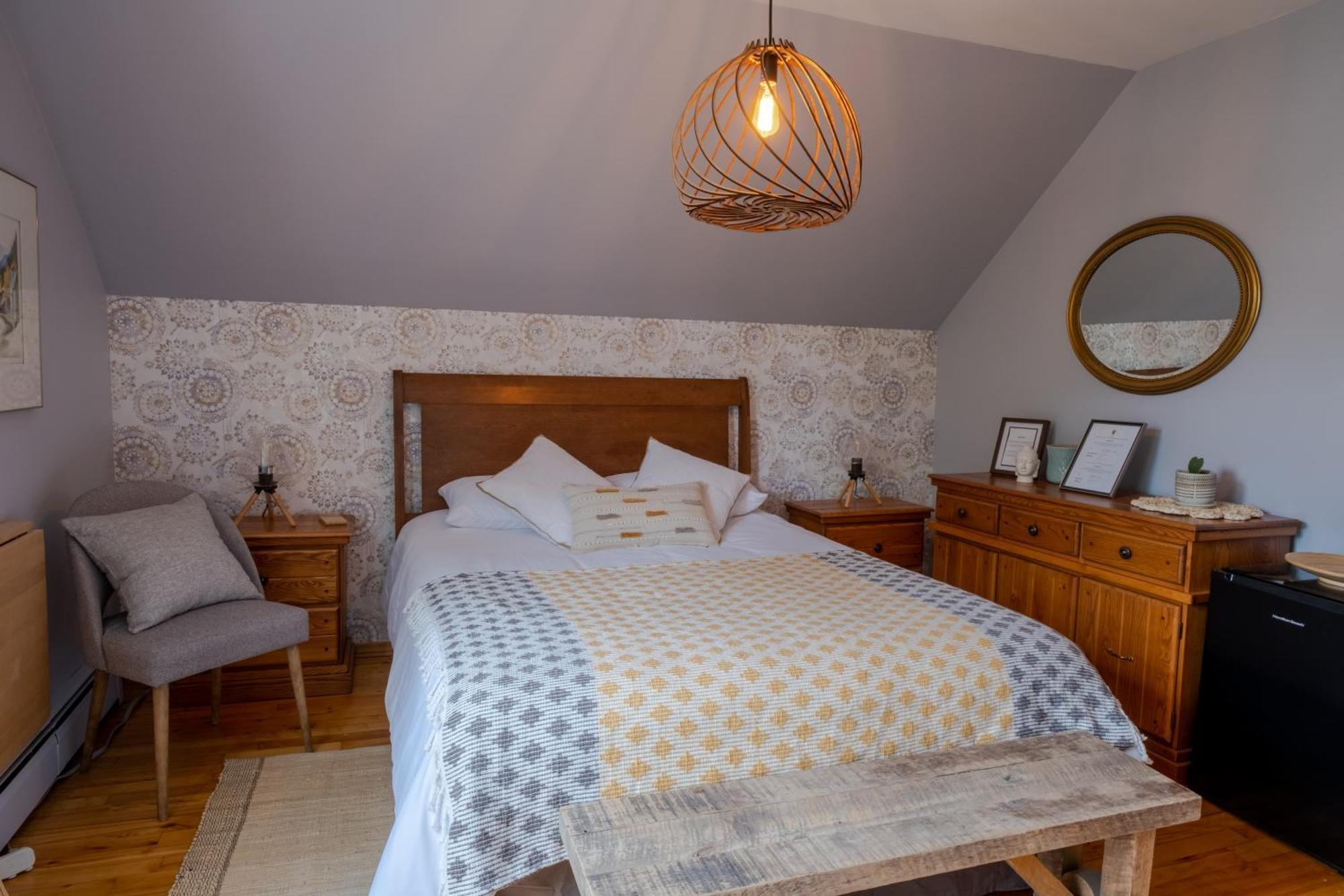 Bed and Breakfast Au Coq Du Bonheur Magog Esterno foto
